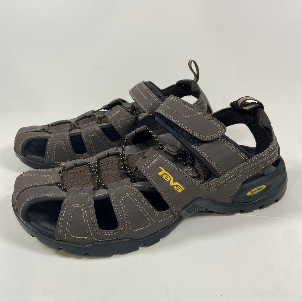 Teva Men's Brown Outdoor Sandals - Strapped Performance Sandal